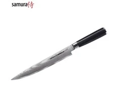 Samura DAMASCUS Universalus virtuvės pjaustymo peilis 230 mm iš AUS 10 Damasko plieno 61 HRC (67 sluoksniai)