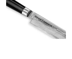 Samura DAMASCUS Universalus virtuvės pjaustymo peilis 230 mm iš AUS 10 Damasko plieno 61 HRC (67 sluoksniai)