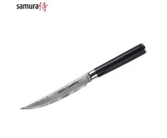 Samura DAMASCUS universalus virtuvės kepsnių peilis 125 mm iš AUS 10 Damasko plieno 61 HRC (67 sluoksniai)