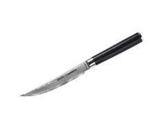 Samura DAMASCUS universalus virtuvės kepsnių peilis 125 mm iš AUS 10 Damasko plieno 61 HRC (67 sluoksniai)