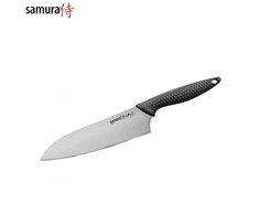 Samura Golf universalus virtuvės Santoku peilis 180mm iš AUS 8 Japoniškas plienas 58 HRC