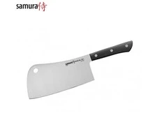 Samura HARAKIRI universalus virtuvės kirvis 7,1"/180mm 59 HRC su juoda rankena