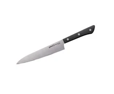 Samura HARAKIRI universalus virtuvinis peilis 6,0"/150mm 59 HRC su juoda rankena