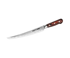 Samura Kaiju su Bolster Kitchen peiliais Pjaustymas TANTO 230mm iš AUS 8 kalamo japoniško plieno 58 HRC
