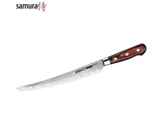 Samura Kaiju su Bolster Kitchen peiliais Pjaustymas TANTO 230mm iš AUS 8 kalamo japoniško plieno 58 HRC
