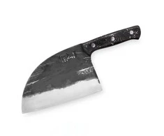 „Samura MadBull“ serbų kirvis smulkintuvas 3x110x180 mm su Marbe Carbon G10 rankena Aus-8 60 HRC