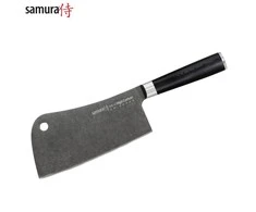 Samura MO-V Stonewash Cleaver 7,0''/180 mm iš AUS 8 japoniško plieno 59 HRC