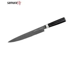Samura MO-V Stonewash pjaustymo peilis 9,0''/230 mm iš AUS 8 japoniško plieno 59 HRC