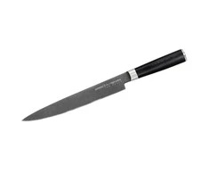 Samura MO-V Stonewash pjaustymo peilis 9,0''/230 mm iš AUS 8 japoniško plieno 59 HRC