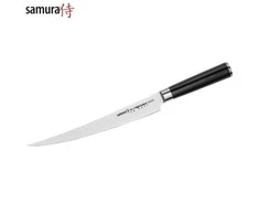 Samura MO-V virtuvės universalus ilgas pjaustymo peilis 251 mm iš AUS 8 japoniško plieno 59 HRC