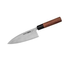 Samura OKINAWA universalus virtuvės peilis Deba 6,7"/170mm iš AUS 8 japoniško plieno 59 HRC