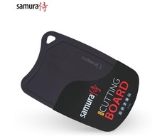 Samura SF-02GR Fusion termoplastinė antibakterinė virtuvės pjaustymo plokštė (394 x 253 x 3 mm) juoda