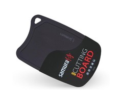 Samura SF-02GR Fusion termoplastinė antibakterinė virtuvės pjaustymo plokštė (394 x 253 x 3 mm) juoda