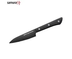Samura SHADOW Universalus peilis su juoda nepridegančia danga 4,0"/99mm iš AUS 8 Japoniško plieno 59 HRC