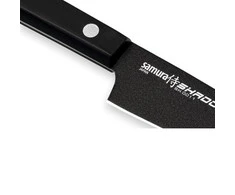 Samura SHADOW Universalus peilis su juoda nepridegančia danga 4,0"/99mm iš AUS 8 Japoniško plieno 59 HRC