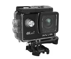 Veiksmo kamera SJCam SJ4000 AIR 4K Wi-Fi Juoda