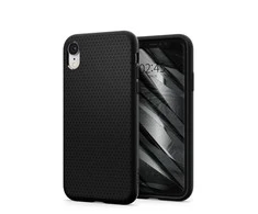 Dėklas Spigen Liquid Air, juodos spalvos – Apple iPhone XR