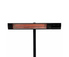 SUNRED | Šildytuvas | RD-DARK-25S, tamsiai stovintis | Infraraudonųjų spindulių | 2500 W | Juodas | IP55