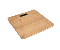 ETA Omega OBSBB vonios svarstyklės iš bambuko (28x28cm) (maks. 180kg) Rudos