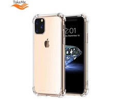 Pferd TakeMe Anti-Shock Extra Protection 0.5mm Galinis dangtelis skirtas Apple iPhone 11 Pro (5.8") Skaidrus