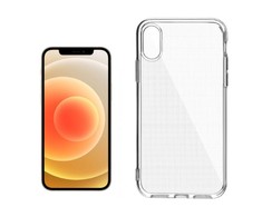 Pferd TakeMe Clear serijos skaidrus 2 mm plono galinio dangtelio dėklas, skirtas Apple iPhone 12 Pro Max