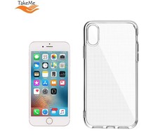 Pferd TakeMe "Clear" serijos skaidrus 2 mm plonas galinio dangtelio dėklas, skirtas Apple iPhone 6 / 6s
