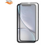 TakeMe HARD keraminis viso paviršiaus ekrano apsauginis stiklas, skirtas Apple iPhone 11 Pro Max / iPhone XS Max Juodas