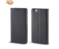 Pferd TakeMe Smart Magnetic Fix knygos dėklas be segtuko LG K61 Juodas