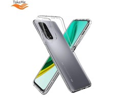 Pferd TakeMe Ultra Slim 0,3 mm galinis dėklas Xiaomi Mi 10T 5G / Mi 10T Pro 5G skaidrus