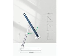 Telefono stovas Ugreen LP373 juodas