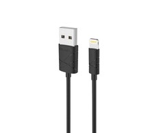 Usams U-GEE Apple USB Cable 1m juodas