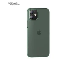 USAMS Dėklas Gentle Apple iPhone 12 mini 5,4"žalios spalvos/skaidrus žalias IP12QR03 (US-BH608)