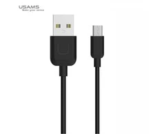 USAMS kabelis U-Turn microUSB 1mjuodos spalvos 2A MICUSBXD01 (US-SJ098)