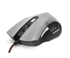 Omega Pelė VARR Gaming OM-270 su laidu, pilkos spalvos