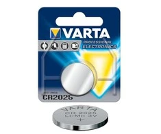 Varta Electronics CR2025 3V 165mAh elementas 6025, 1 vnt.