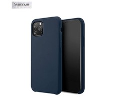 Vennus Silicone Lite Soft-Matt Touch galinio dangtelio dėklas, skirtas Samsung Galaxy A42 (A426B) 5G Navv