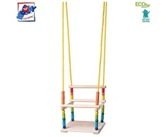 Spalvingos sūpynės su atlošu 10320 Woody