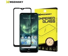 Wozinsky Tempered Glass 9H Extra Shock ekrano apsauga, skirta Nokia 6.2 / 7.2 viso ekrano juoda