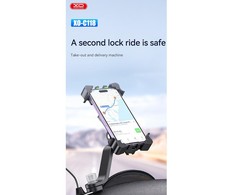 XO bike/ motorcicle mount holder C118 juodas