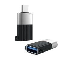 XO adapter NB149-F USB - USB-C juodas OTG