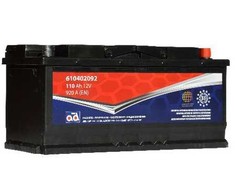 Akumuliatorius AD 110Ah 920A