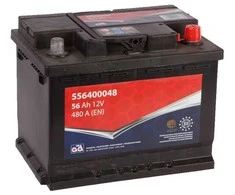 Akumuliatorius AD 56Ah 480A