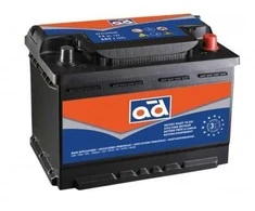 Akumuliatorius AD 60Ah 510 A + -