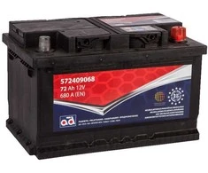 Akumuliatorius AD 72Ah 680A