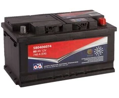 Akumuliatorius AD 80Ah 740A