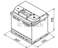 Akumuliatorius Bosch 44Ah 440A | S4001