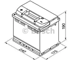 Akumuliatorius Bosch 63Ah 610A (S5006)