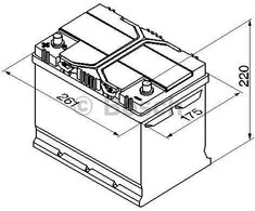 Akumuliatorius Bosch 70Ah 630A (S4027)