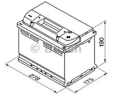 Akumuliatorius Bosch 74Ah 680A (S4008)