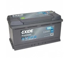 Akumuliatorius EXIDE 100 Ah 900 A EN 12V